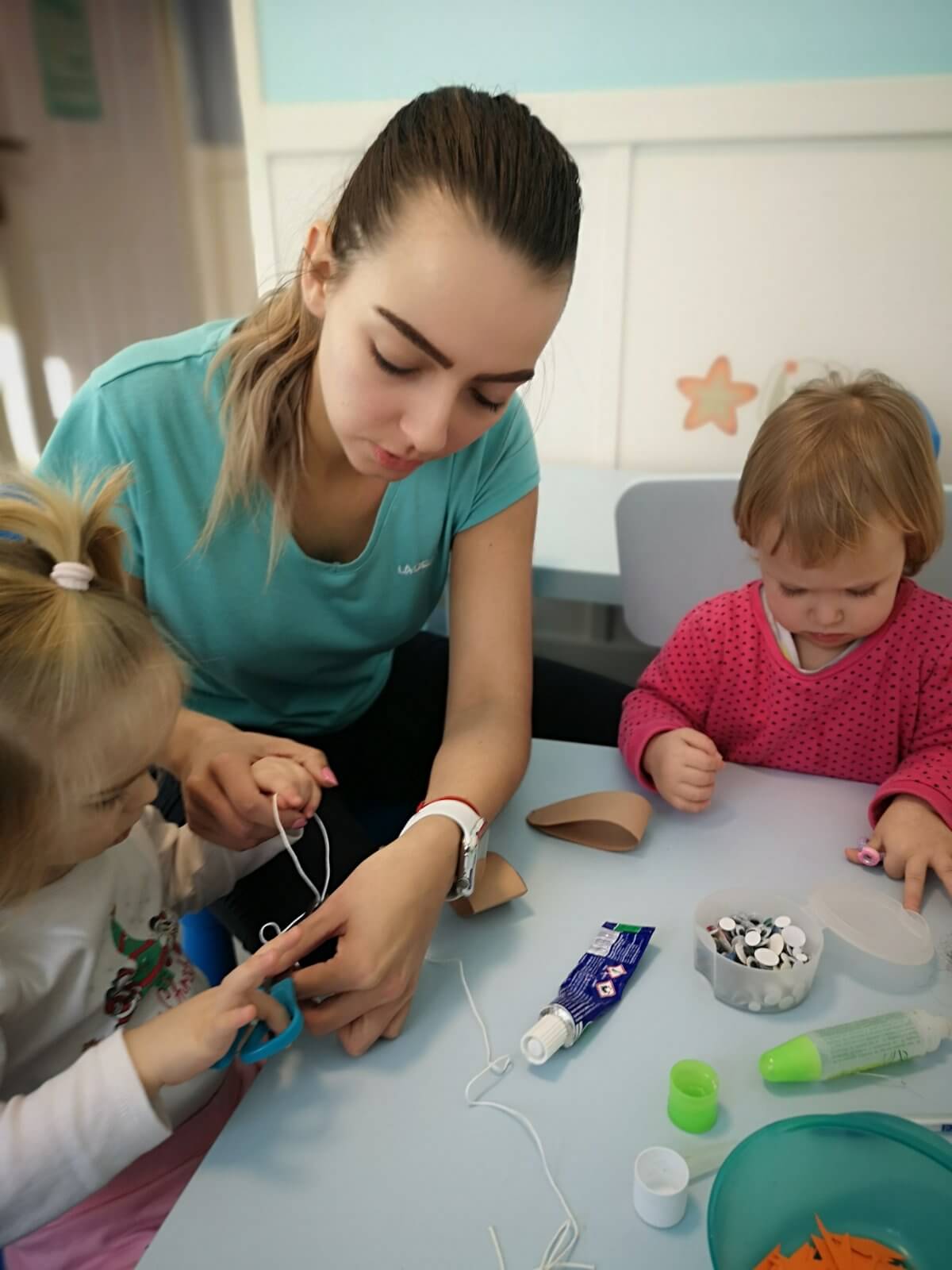 Foglalkozás a Züm-Züm Bölcsi Bornemissza utcai családi bölcsődében